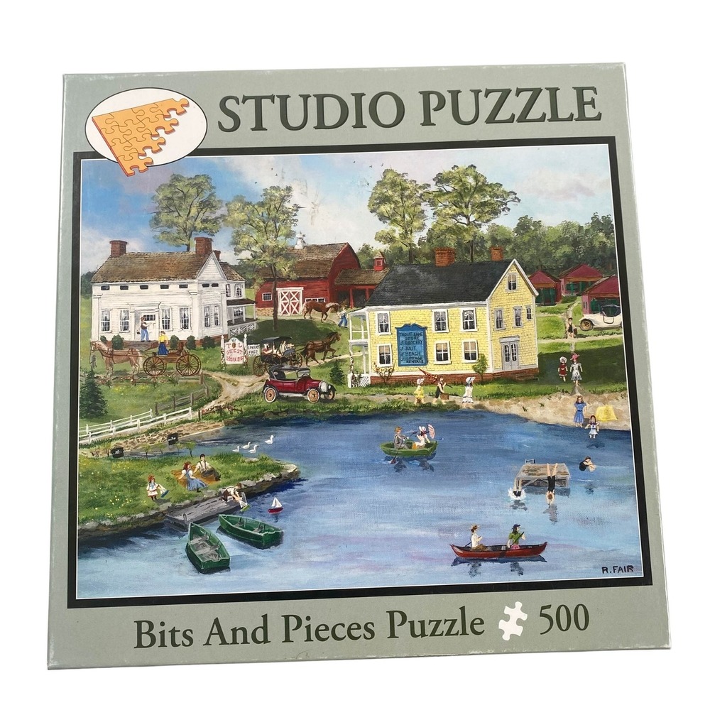 Bits And Pieces Trout Lake R. Fair 500 Pieces Puzzle‎ Complete